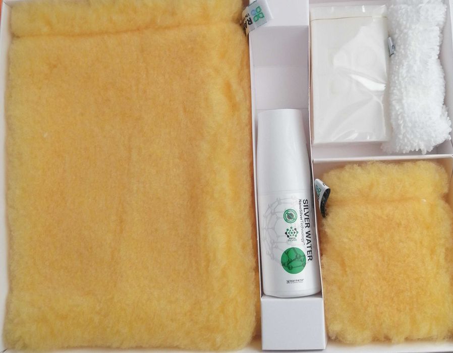 Raypath zestaw VIP + zestaw do ciała+  2 ręczniki 70x150 cm