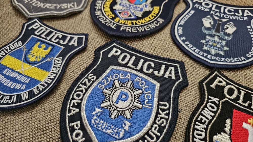 Naszywki policyjne - gradka dla kolekcjonerów