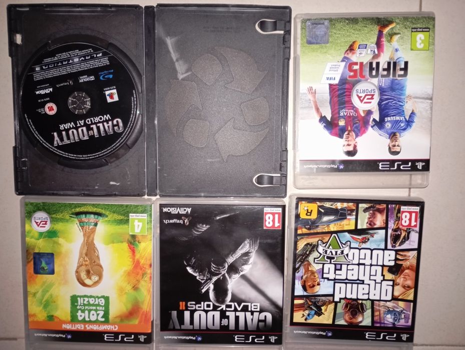 5 jogos para ps3