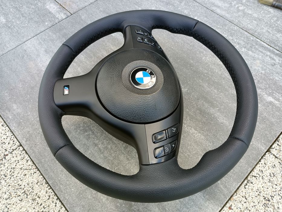 Kierownica Mpakiet BMW E46 E39 X5 E53 E38 polift jak nowa obszyta