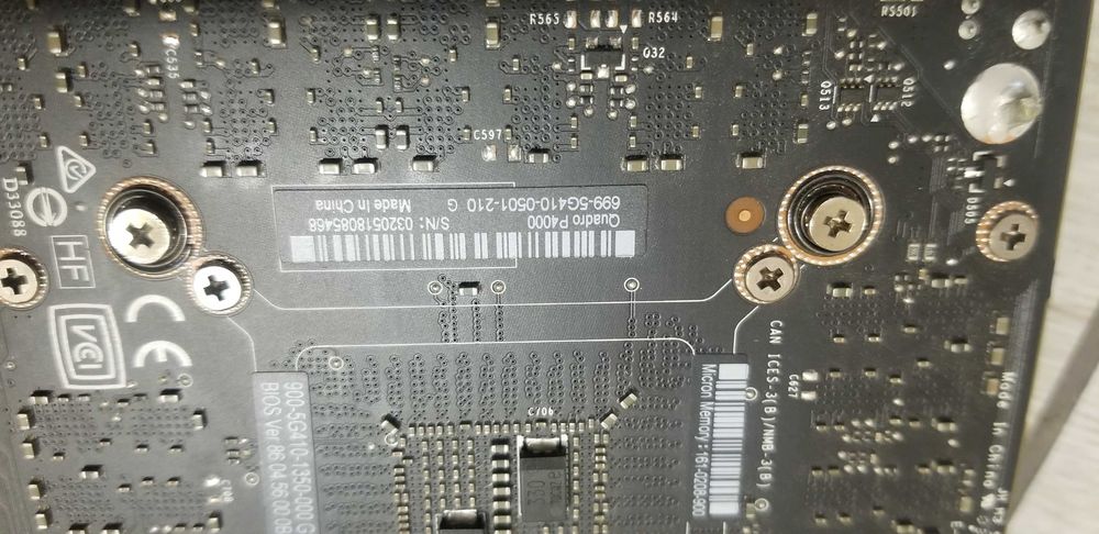 Видеокарта Nvidia Quadro P4000 8 Гб