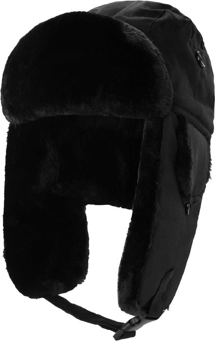 Czapka zimowa pilotka wodoodporna uszaka MA1 r.XL