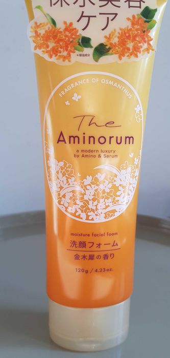 KUMANO , The Aminorum,Nawilżająca pianka oczyszczająca do twarzy