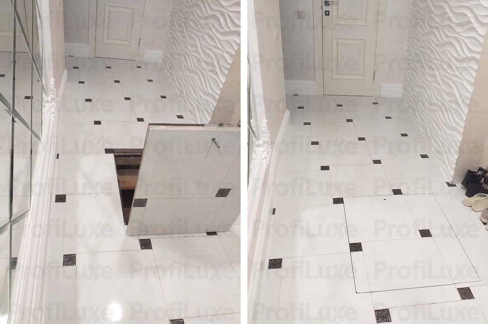 Топ Пропозиція! Підлоговий люк під плитку, ламінат, паркет