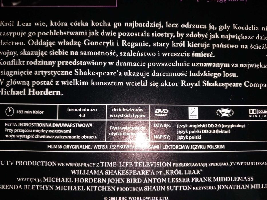TEATR Szekspira DVD