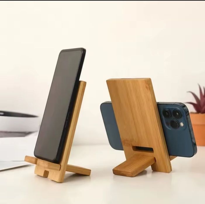Підставка для смартфона з бамбука