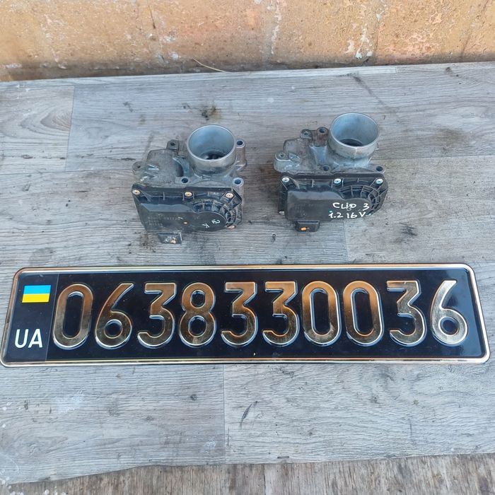 Clio Dacia sandero Logan 2 1.2 16v дросельна заслонка 8200284968