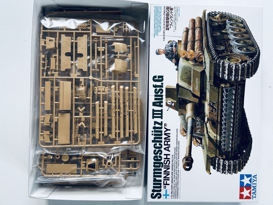 Czołg Stug lll G Finland model do sklejania Tamiya 35310