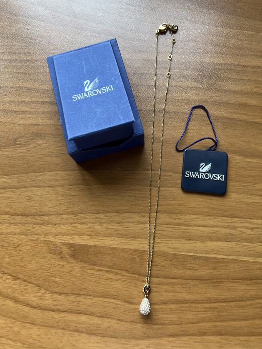 Swarovski - naszyjnik w kolorze złotym