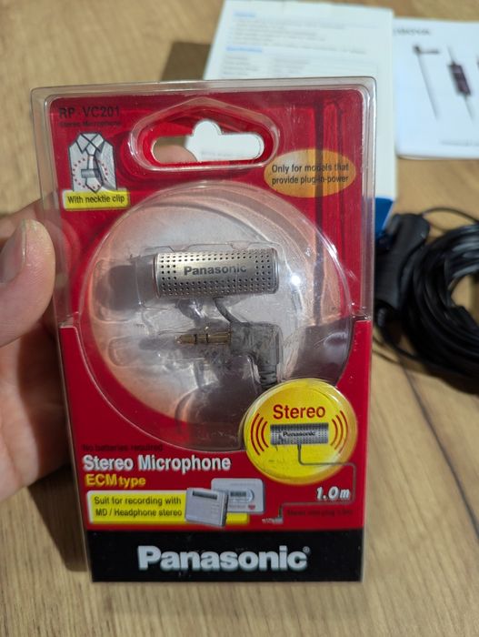 Комплект Boya BY-M1 pro та  Panasonic RP-VC201 stereo
