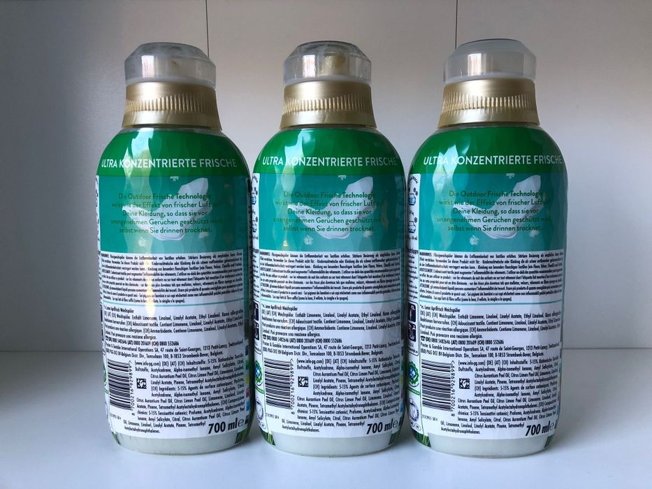 Lenor Landwiese 50 prań koncentrat do płukania łąka z Niemiec 3 sztuki