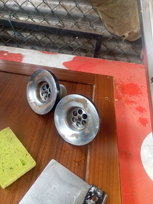 Pia em inox duas pias mais escorredor