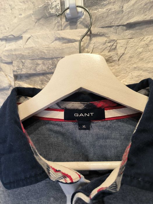 Bluza Gant Rugby Long Sleeve Polo Długi Rękaw Koszulka