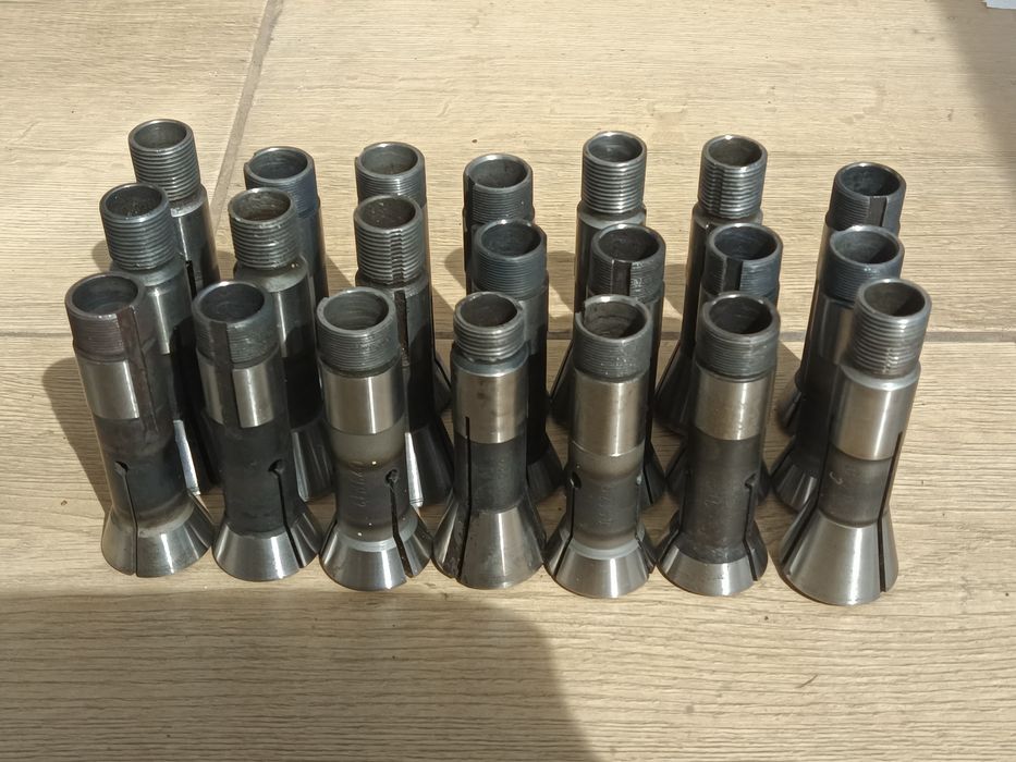 Zestaw tulejki zaciskowe z gwintem zewnętrznym