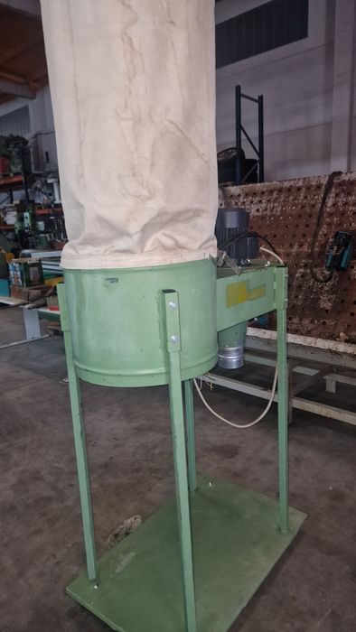 Aspiracao para serrim de um saco