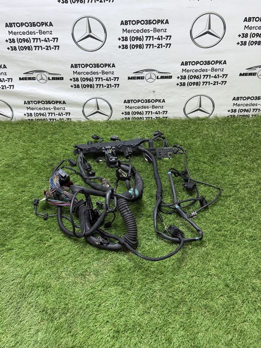 W203 Проводка двигуна 2.2 om646 фишки мотора Мерседес Розборка