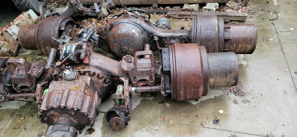 Dyfer most zwolnica 6x2  Scania 6x4