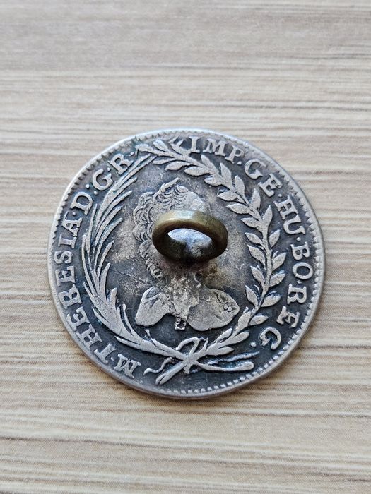 20 krajcarów 1764, Maria Teresa,  srebro,  guzik