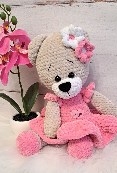 Misia dla dziewczynki handmade rękodzieło