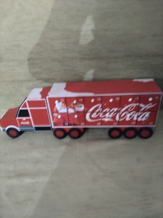 Camião madeira Coca Cola