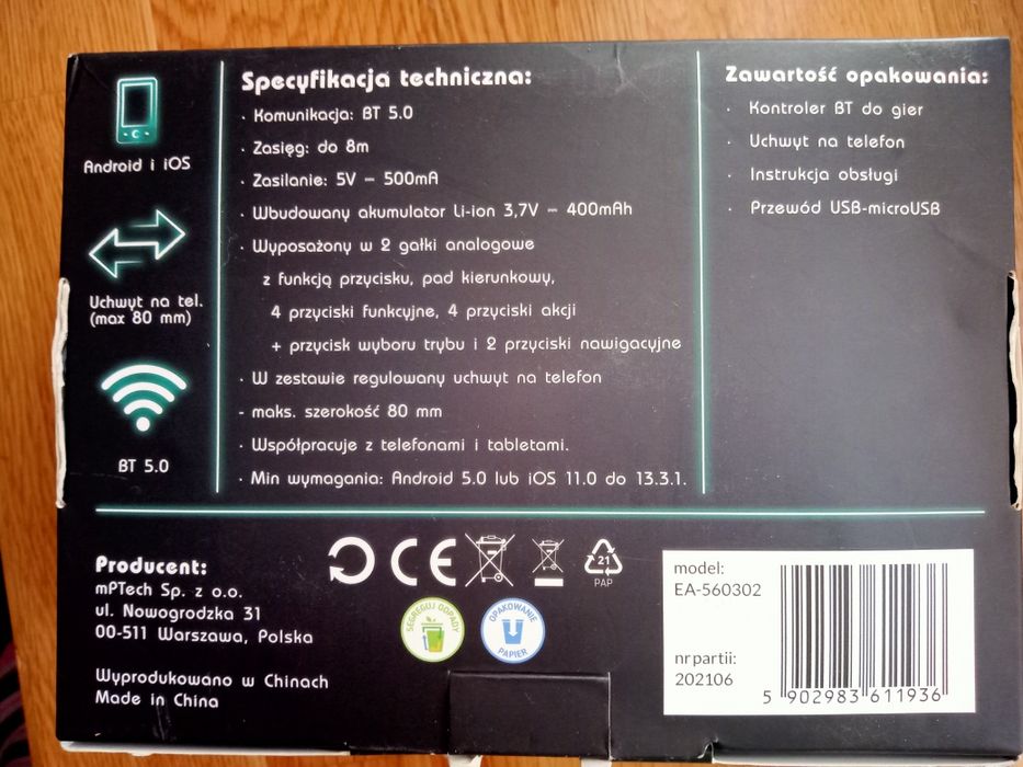 kontroler BT do gier