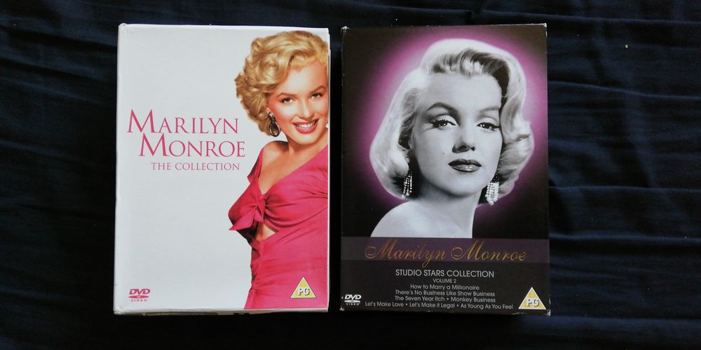 Coleção Marilyn Monroe em dois volumes, 14 filmes (portes grátis)