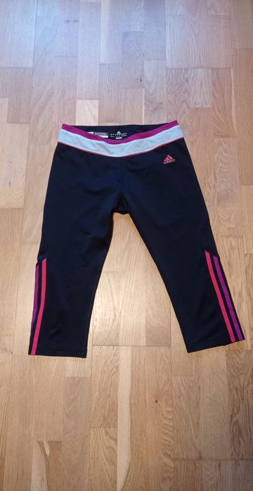 Adidas Marathon '10 climalite legginsy 3/4 do biegania r.42