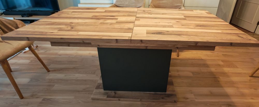 Mesa de jantar extensível 160/210x90
