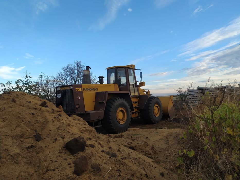 Hanomag 70E, фронтальний навантажувач