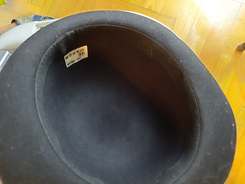 Kapelusz czarny  filc