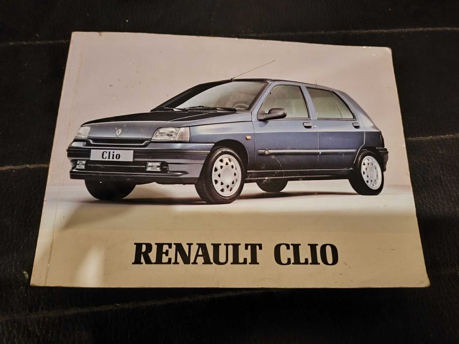 Książka Instrukcja Renault Clio 1