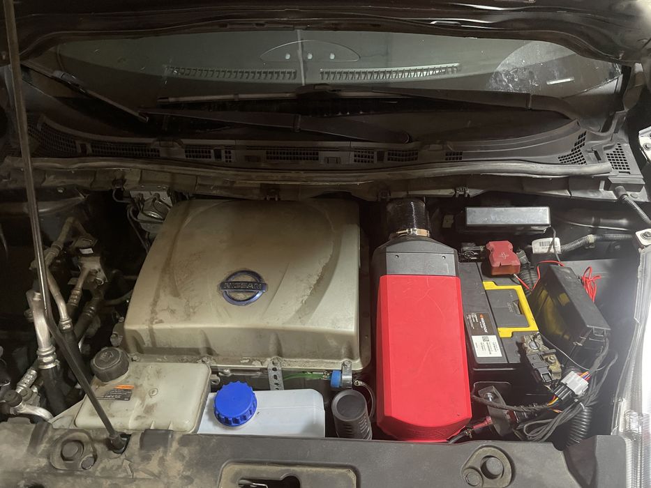 Встановлення сухого фена вебасто під ключ на nissan leaf