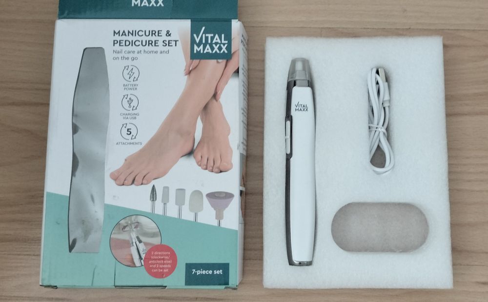 VitalMaxx Zestaw do manicure i pedicure