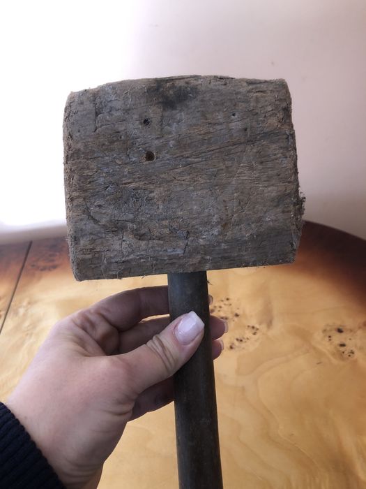 Деревяний молоток киянка кувалда часів ссср радянського періоду