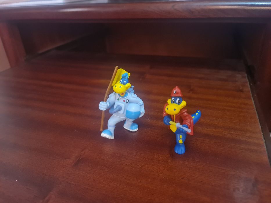 Bonecos Denner Dino - Astronauta e Bombeiro