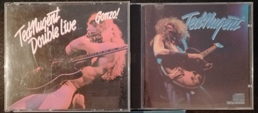 Hard Rock TED NUGENT CDs (Like New)