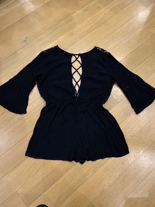 Комбезик чорний шорти