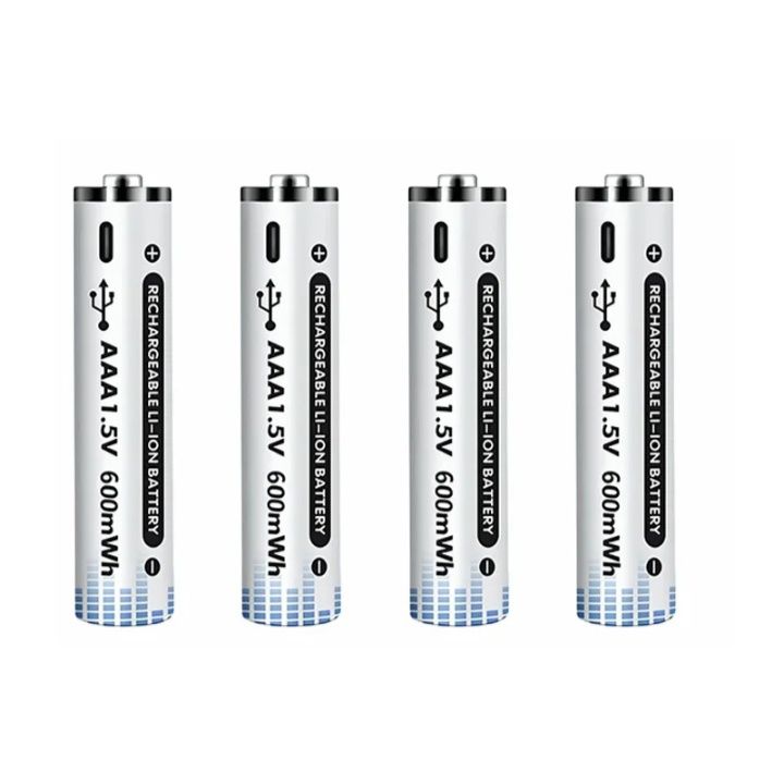 перезаряжаемые литий-ионные батарейки  ааа 1,5v mvh