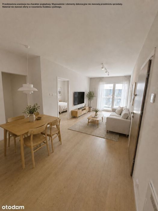 Nowe mieszkanie 37,78 m² na osiedlu Nowe Wyżyny, Bydgoszcz