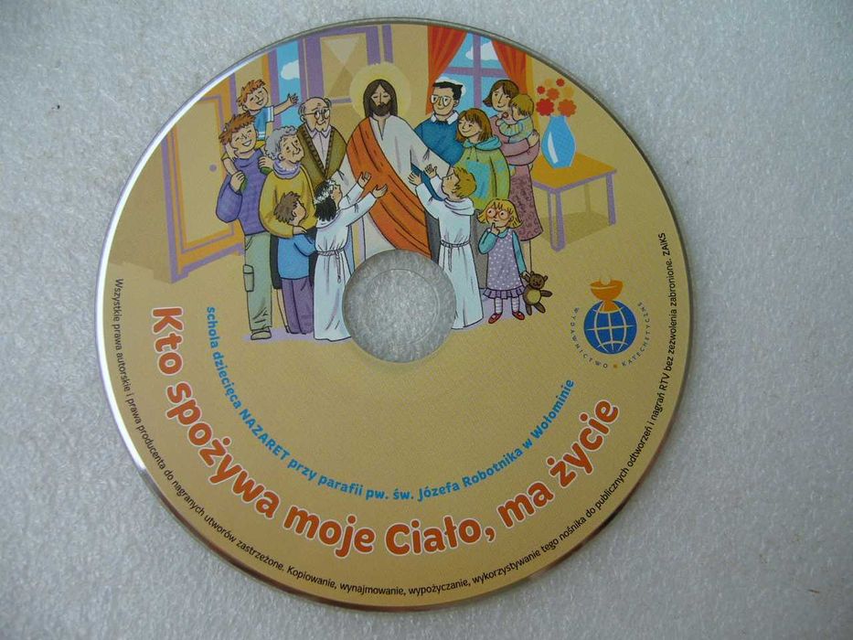 Płyta CD - Kto spożywa moje ciało ma życie
