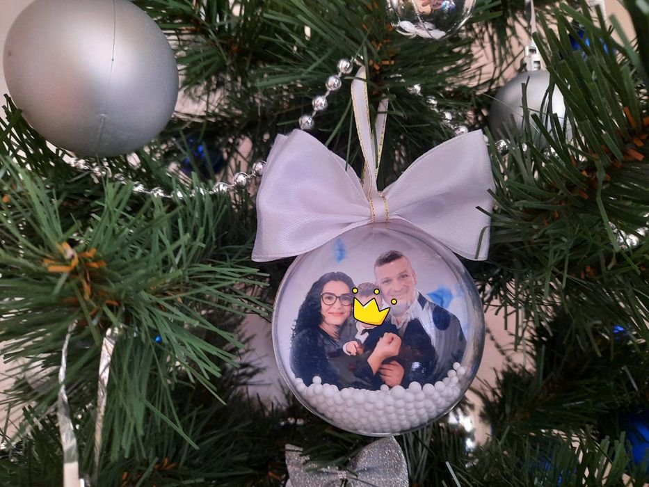 новорічні кульки з фото