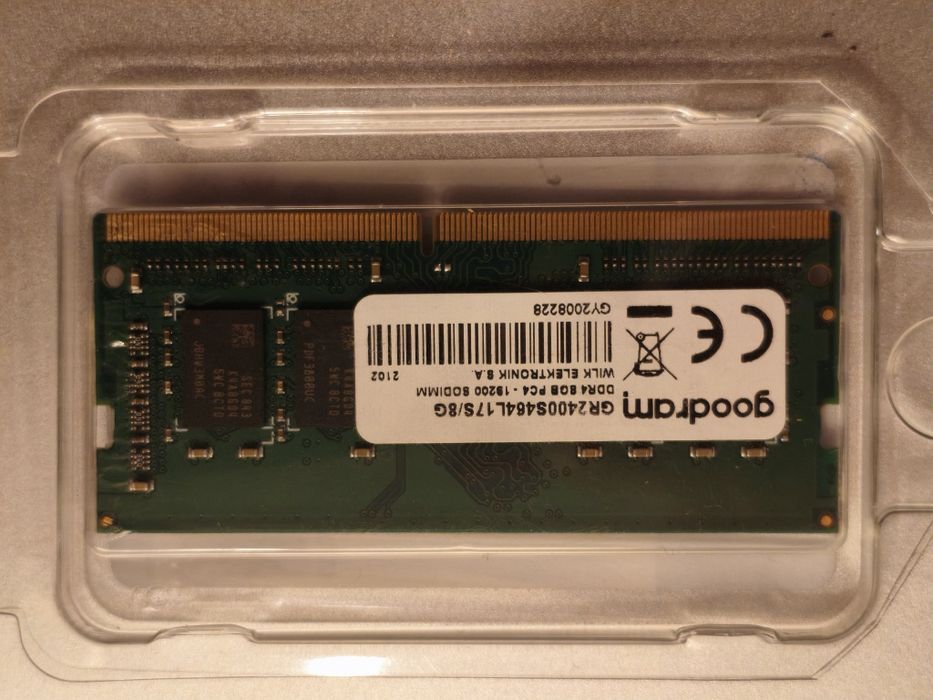 Pamięć RAM do laptopa 8GB DDR4 SODIMM – Goodram 100%