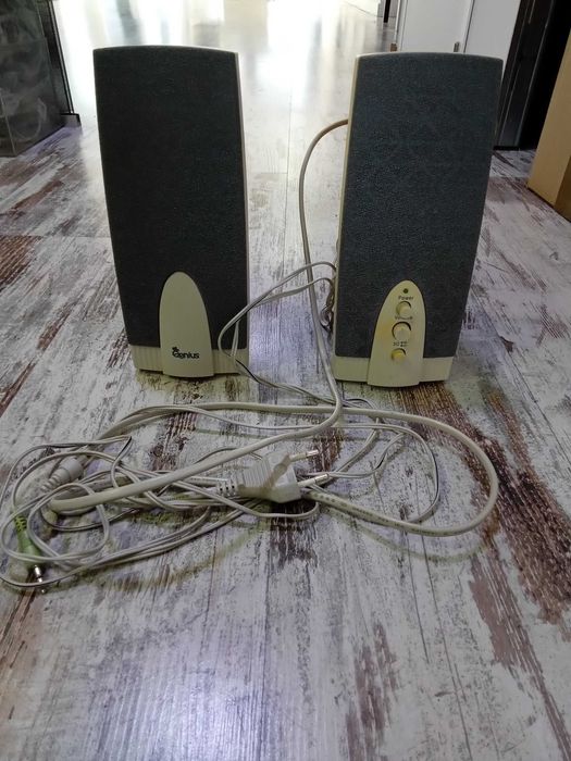 Colunas Genius para PC – Som Stereo