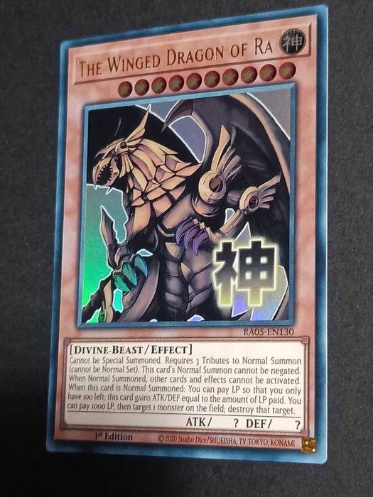 *Novo Set* Yu-Gi-Oh! 1.ª Edição 'Stamped Egyptian God Bundle' (V.1 - 3 Ultra Rares) - RA05-128/129/130 - Rarity Collection 5 - Cartas de 2026