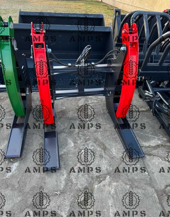 Chwytak do drewna, kłód, bali MANITOU, ATLAS, JCB