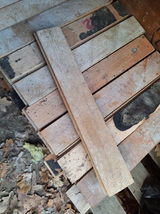 Klepka dębowa z demontażu ok. 36m2