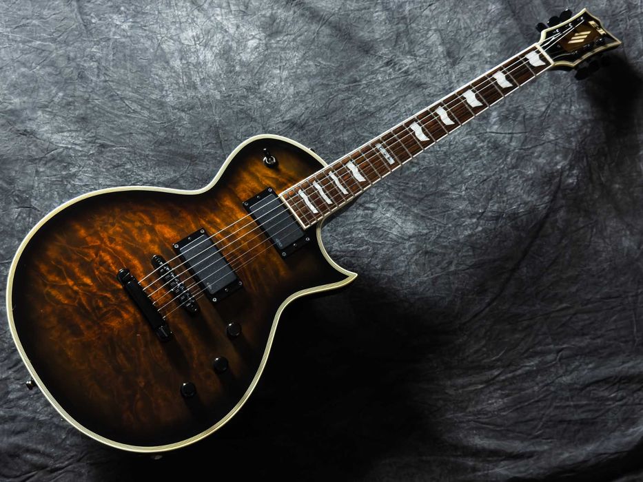 ESP E-II EC-QM Eclipse 2014 - Dark Brown Sunburst