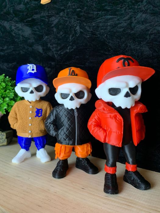 Boneco Skull com Casaco