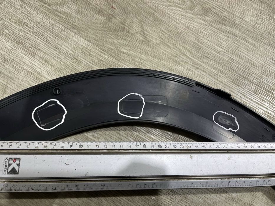 Расширитель арки Крыло Skoda Kodiaq 2 // Молдинг задний правый