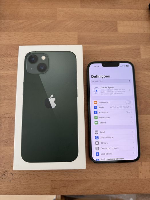 Iphone 13 256gb verde  desbloqueado(ACEITO RETOMA)